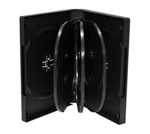 MEDIARANGE - MEDIARANGE GERMANY KUTIJE ZA 8 DVD DISKOVA CRNA 27MM/BOX35-8/3PAK_0