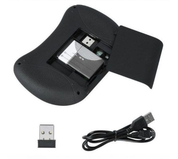 GEMBIRD - GMB-I8 Gembird 2.4GHz Wireless gaming Mini keyboard backlight and TOUCH, punjiva bat. BL-5C (559)_1