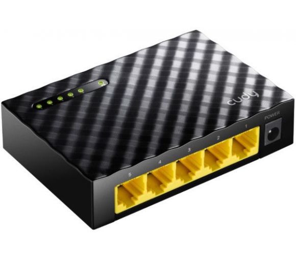 Cudy GS105D 5-Port Gbit Desktop Switch, 5x RJ45 10/100/1000 (Alt. SG105)_3