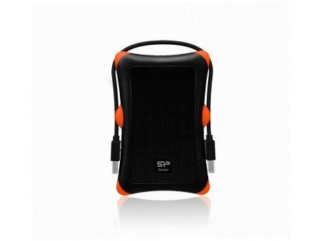 Silicon Power - SILICON POWER HDD 2TB 2.5'' USB 3.0 A30 Armor Black SP020TBPHDA30S3K_1