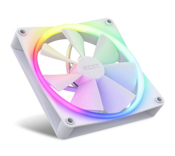 NZXT - F140 RGB 140mm ventilator beli (RF-R14SF-W1) _1