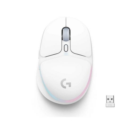 Logitech - Logitech G705 Wireless Gaming Mouse Off-White_0
