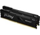 Kingston - DDR4 64GB (2x32GB) 3200MHz [FURY BEAST], Non-ECC UDIMM, CL16 1.35V, 288-Pin 2Rx8, Memory Kit, w/Heatsink_small_0