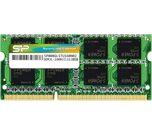 Silicon Power - DDR3L 8GB SO-DIMM 1600MHz 512Mx8 CL11 1.35V_0