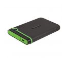 Transcend - External HDD 4TB, StoreJet M3, USB 3.1 Type-C, 2.5``, Anti-shock system, Backup software, 294g, Iron Gray_small_0