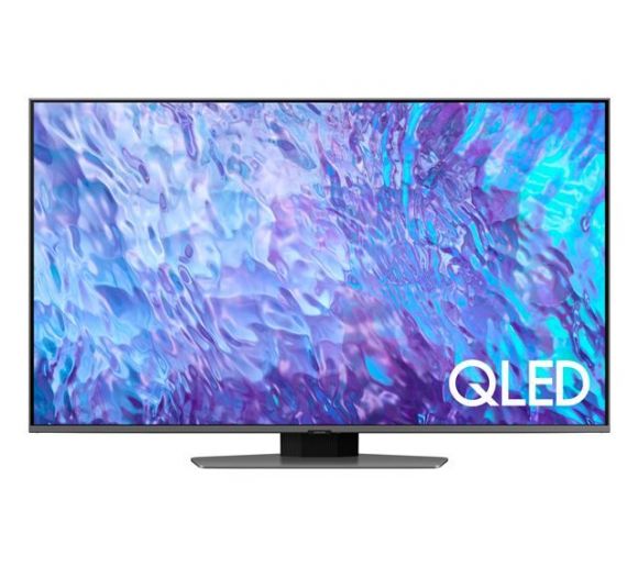 Samsung - SAMSUNG QLED TV QE55Q80CATXXH, 4K, 100/120 Hz, Quantum HDR_0