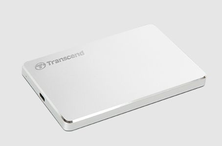 Transcend - External HDD 2TB Slim form factor, M3S, USB 3.1, 2.5, Anti-shock system, Backup software, 185g, Iron gray (Slim)_0