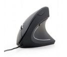 Gembird - Ergonomic Optical Mouse 1200-3200 DPI, 6 Buttons, USB, Black, Cable 1.35m_small_0