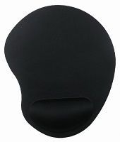 GEMBIRD - Mouse Pad with Wrist Support (Foam), 240x220 mm, Black_0