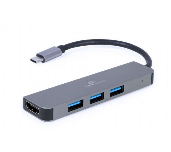 GEMBIRD - USB Type-C 2-in-1 multi-port adapter (Hub + HDMI)_0