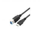 FAST ASIA - Kabl USB 3.1 TIP C na USB 3.0 stampac 1m crni _small_0