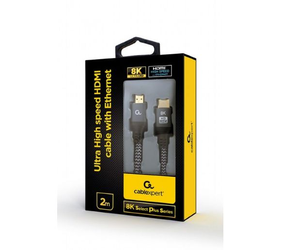 Gembird - Ultra High speed HDMI cable with Ethernet, 8K select plus series, 2 m_0