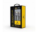 Gembird - MONITOR Cable, Premium Series, High speed HDMI 4K with Ethernet, HDMI/HDMI M/M, Gold Plated, Braided, 7.5m_small_0