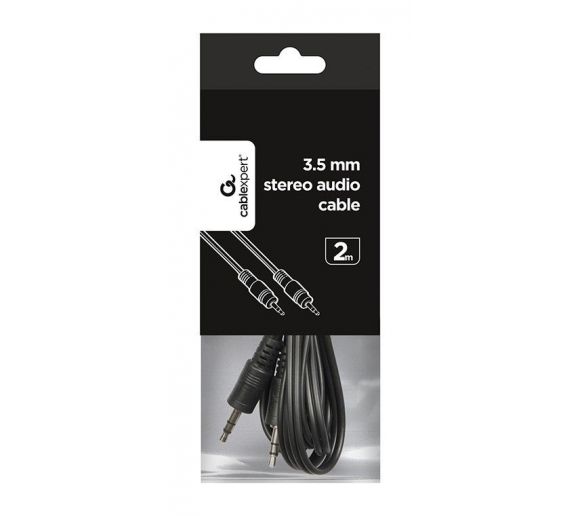 Gembird - 3.5 mm stereo audio cable, 2 m_0