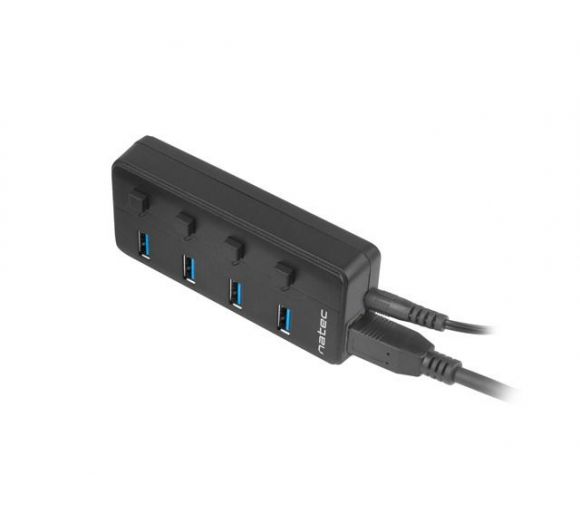 MANTIS 2, USB 3.0 Hub w/Power Supply, 4-Port, Cable 80 cm_0