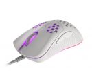 GENESIS KRYPTON 555, Gaming Optical Mouse 200-8000 DPI, Maximum acceleration 35 G, KAILH Switches, RGB LED, 7 Buttons, USB, White, Cable 1,8 m_small_0