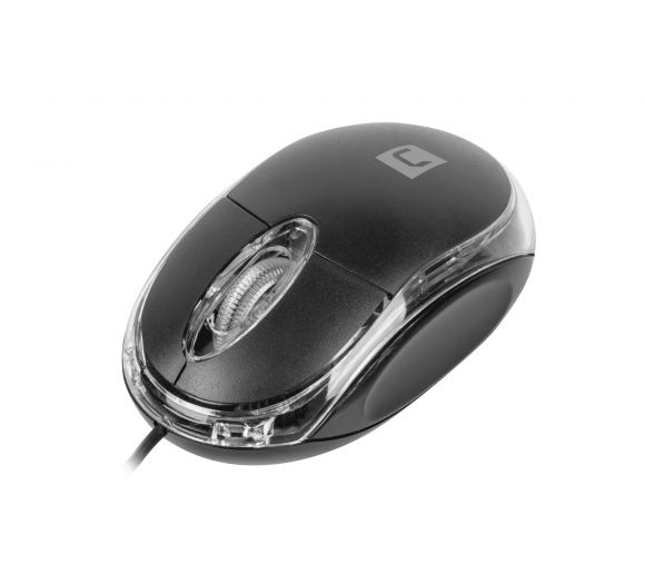 VIREO 2, Optical Mouse 1000 DPI, 3 Buttons, USB, Black, Cable 1,25m_0