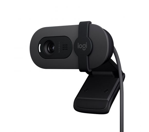 Logitech - Logitech Brio 100 Full HD Webcam - Graphite - USB_0