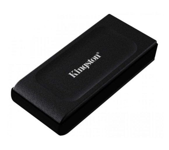 Kingston - Portable SSD 2TB, XS1000, USB 3.2 Gen.2x2 (20Gbps), Read up to 1,050MB/s, Write up to 1,000 MB/s, Black_0