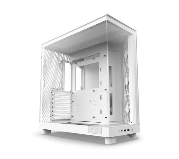 NZXT - H6 Flow kućište (CC-H61FW-01) belo _0