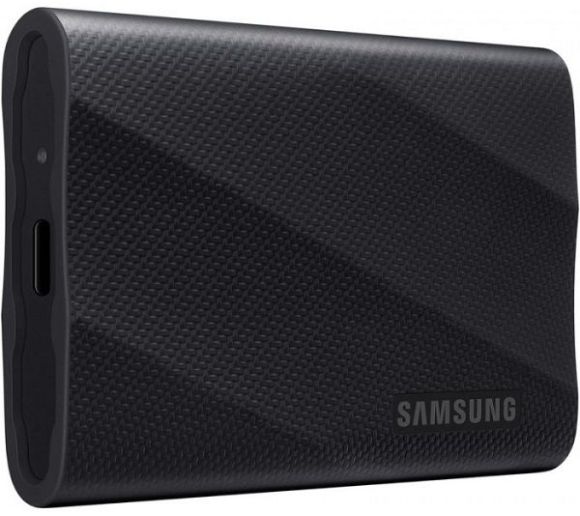 Samsung - Portable SSD 2TB, T9, USB 3.2 Gen.2x2 (20Gbps), [Sequential Read/Write: Up to 2000MB/sec /Up to 1,950 MB/sec], Up to 3-meter drop resistant, Black_0