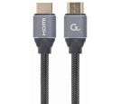 GEMBIRD - MONITOR Cable, Premium Series, High speed HDMI 4K with Ethernet, HDMI/HDMI M/M, Gold Plated, Braided, 1m_small_0