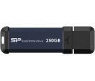 Silicon Power - Portable Stick-Type SSD 250GB, MS60, USB 3.2 Gen 2 Type-A, Read up to 600MB/s, Write up to 500MB/s, Blue_small_0