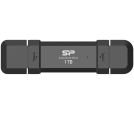 Silicon Power - Portable Stick-Type SSD 1TB, DS72, USB 3.2 Gen 2 Type-C/Type-A, Read up to 1050MB/s, Write up to 850MB/s, Black_small_0