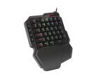 GENESIS THOR 100 RGB, Mechanical Gaming Keypad, Switch type: Outemu Red, Antighosting, RGB Backlit, Wired, USB_small_0
