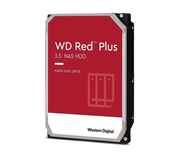 Western Digital - HDD Interni WD Red™ Plus NAS (CMR) 2TB 3,5` SATA WD20EFPX_0