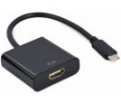 Gembird - USB Type-C to HDMI adapter cable, 4K@60Hz, 15 cm, black_small_0