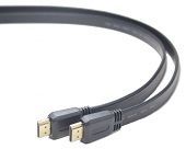 GEMBIRD - MONITOR Cable, High Speed HDMI 4K with Ethernet, HDMI/HDMI M/M, Gold Plated, Flat, 1.8m_0