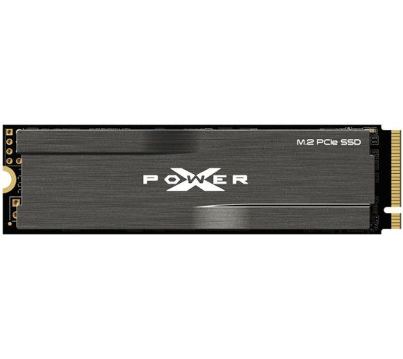 Silicon Power - M.2 NVMe 512GB SSD, XD80, PCIe Gen 3x4, 3D NAND, SLC & DRAM Cache, Read up to 3,400 MB/s, Write up to 2,300 MB/s, 2280, w/Heatsink_0