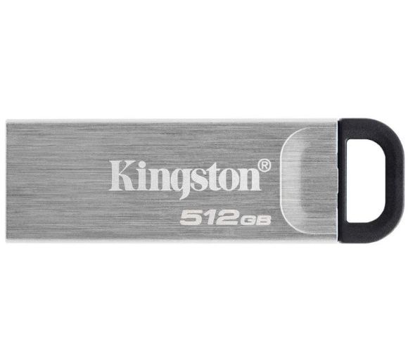 Kingston - 512GB USB Flash Drive, USB 3.2 Gen.1, DataTraveler Kyson, Read up to 200MB/s, Write up to 60MB/s_0