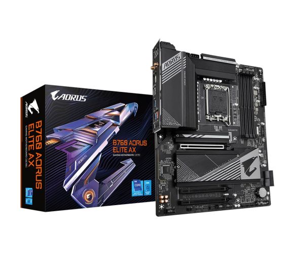 Gigabyte - LGA 1700, B760 Chipset, 4x DDR5, Support 13th and 12th Gen, Fast Networks：2.5GbE LAN & Wi-Fi 6E 802.11ax_0