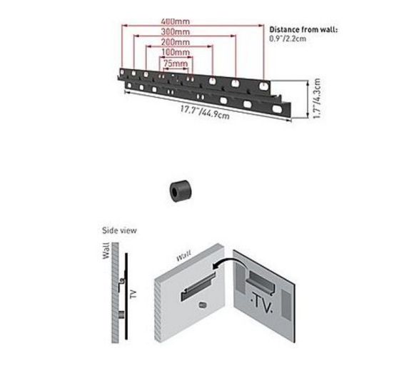 BARKAN - E304 LCD TV zidni nosač do 13 do 60 inča _2