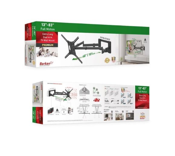 BARKAN - BM464XL LCD TV zglobni zidni nosač od 13 do 86 inča _1