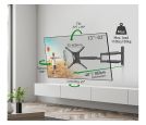 BARKAN - BM443XL LCD TV zglobni zidni nosač od 13 do 86 inča _small_5