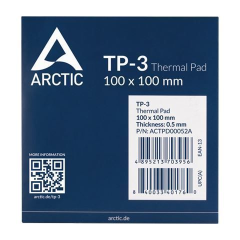 Arctic - CPU kuler dod TP-3 100x100mm, 0.5mm,Termalna podloga_0
