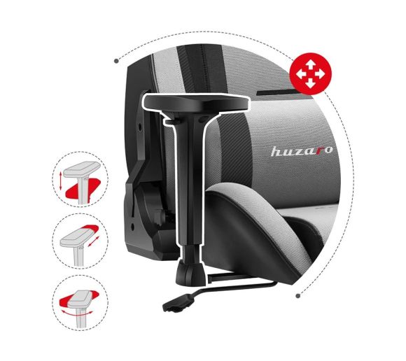 Huzaro - Gaming Stolica Huzaro Force 7.6 Siva_4