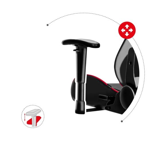 Huzaro - Gaming Stolica Huzaro Force 6.0 Crvena_3