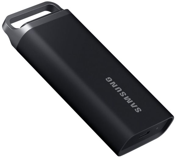 Samsung - Portable SSD 8TB, T5 EVO, USB 3.2 Gen.1 (5Gbps) Type-C, [Sequential Read/Write : Up to 460 MB/sec /Up to 460 MB/sec], Black_0