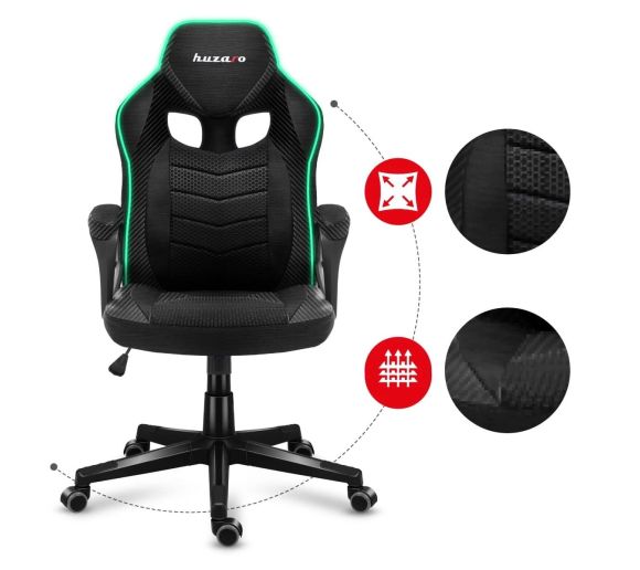 Huzaro - Gaming Stolica Huzaro Force 2.5 RGB Carbon Mesh_4