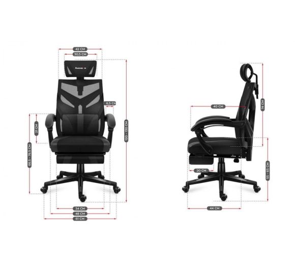 Huzaro - Gaming stolica Huzaro Combat 5.0 Crna_1