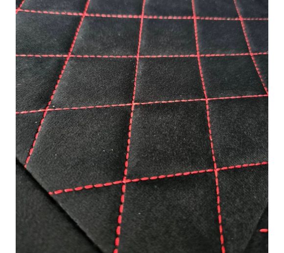 Supreme Velur Gaming stolica crveni trim_1