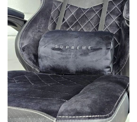 Supreme Velur Gaming stolica beli trim_2