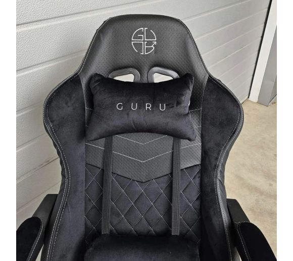 Supreme Velur Gaming stolica beli trim_3