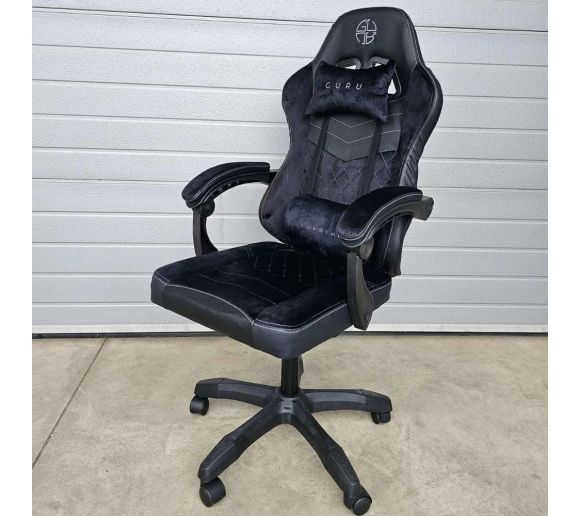 Supreme Velur Gaming stolica beli trim_4