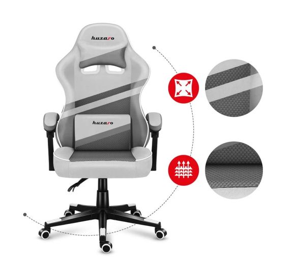 Huzaro - Gaming Stolica Huzaro Force 4.4 Bela Mesh_4