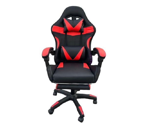 LED Gejmerska Stolica Crveno Crna_3